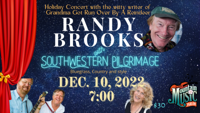 Randy Brooks concert flyer
